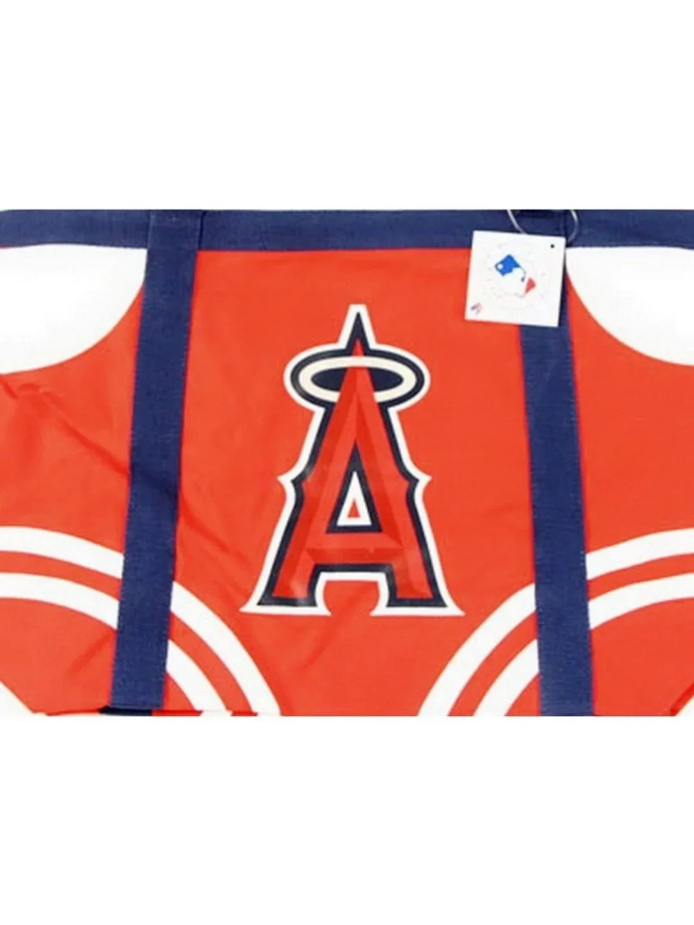 Los Angeles Angels Tote Bag Canvas Tailgate Bag Inside Zipper Pocket 13x20 MLB